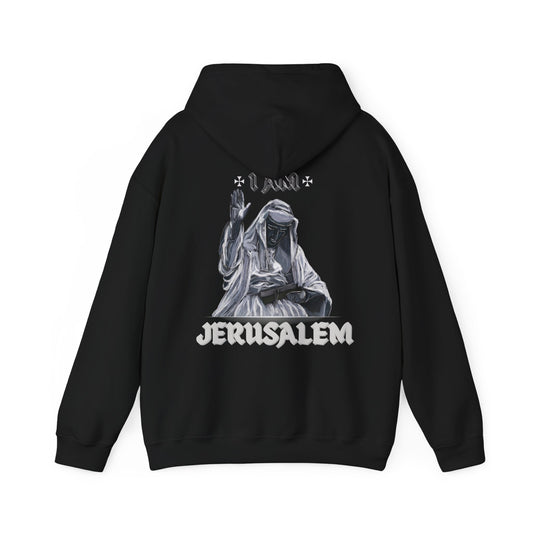 “I AM JERUSALEM” Hooded Sweatshirt - Wear the Legacy
