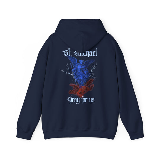 St. Michael Pray for Us - Heavy Blend Hoodie
