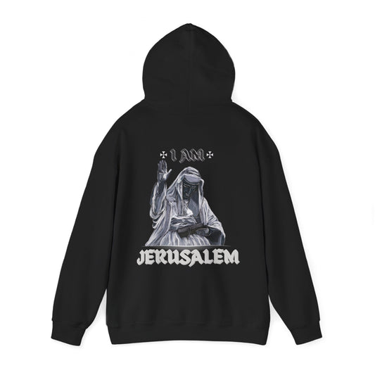 “I AM JERUSALEM” Hooded Sweatshirt - Wear the Legacy