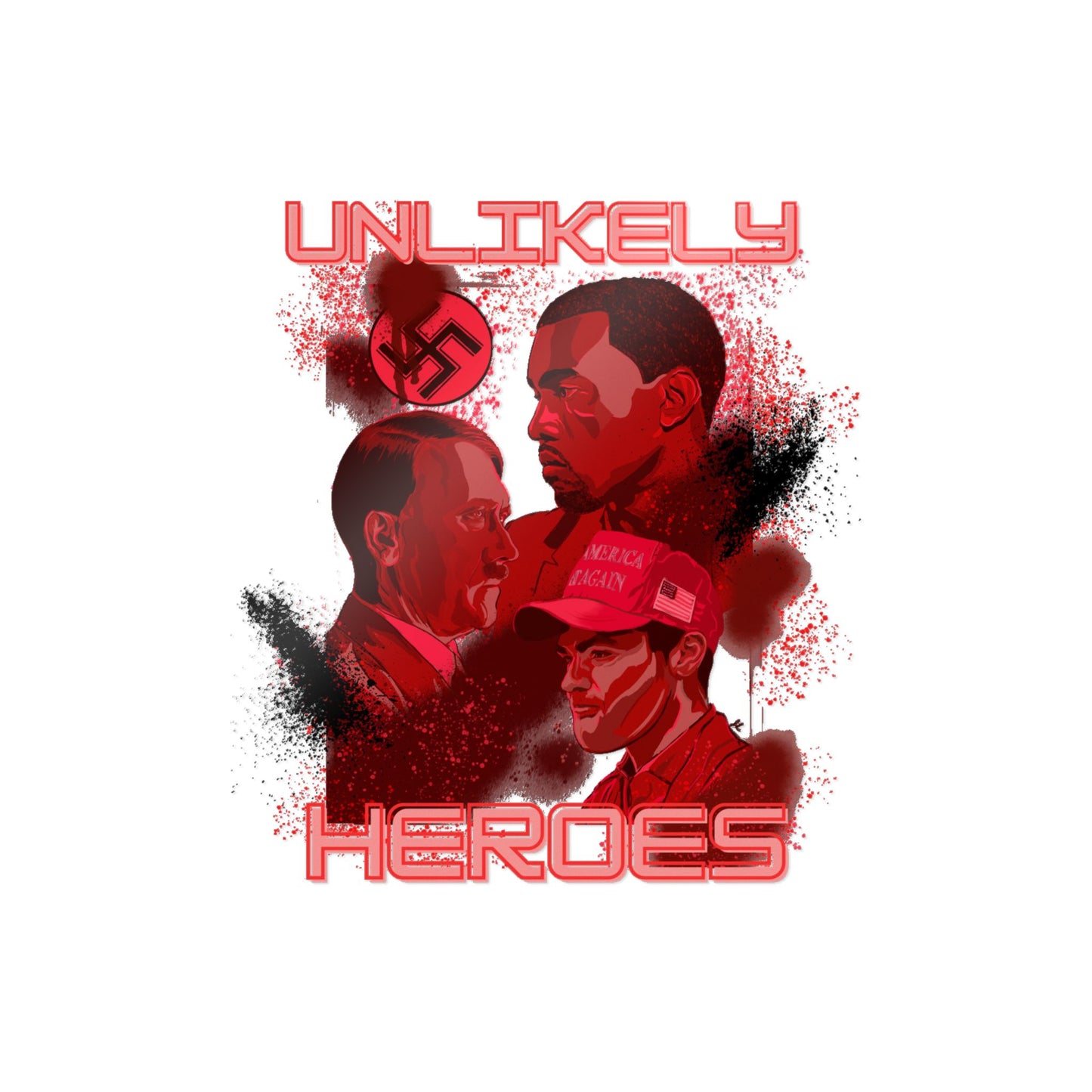 Unlikely Heroes Die-Cut Stickers