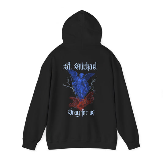 St. Michael Pray for Us - Heavy Blend Hoodie